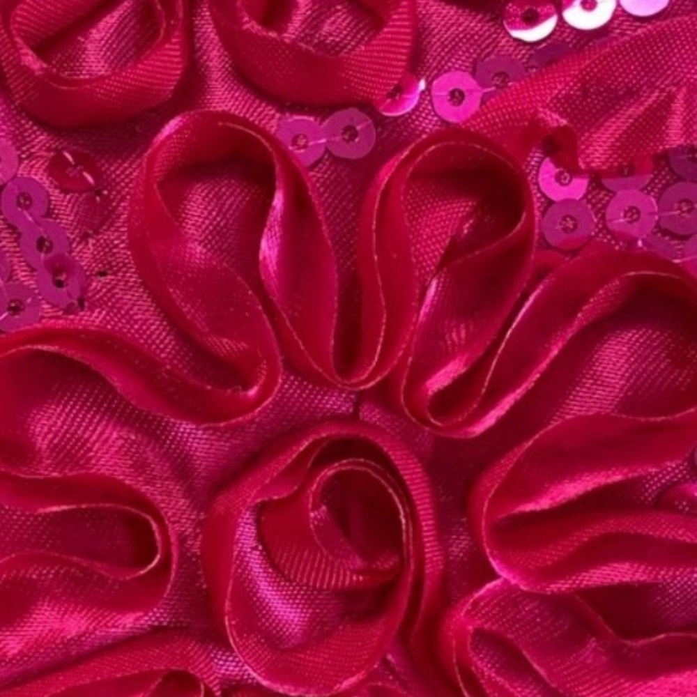 Pink Floral Kids Dress - Picture 13 of 16